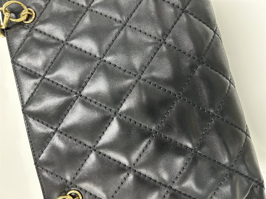 External Lambskin Leather Quilting