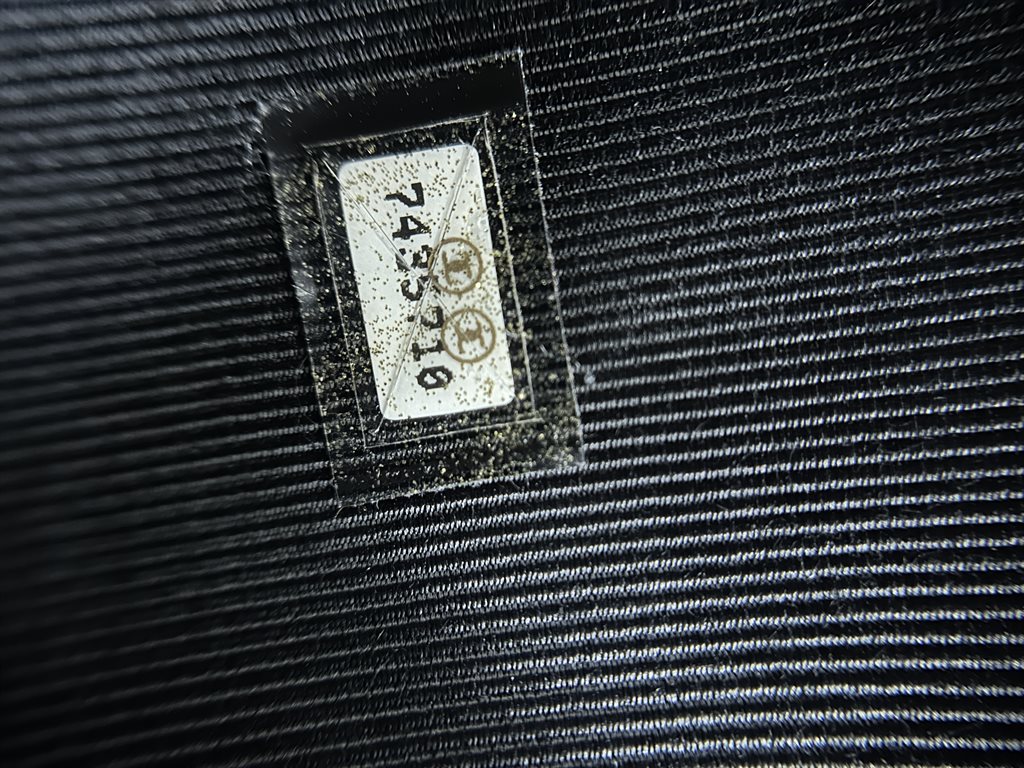 Internal Serial Sticker Detail